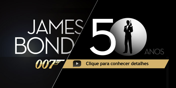 Acesse a infografia animada sobre os 50 anos de James Bond