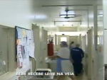 Bebê recebe leite na veia e quase morre