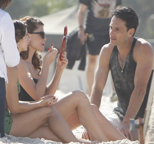 Rodrigo Santoro e Alinne Moraes