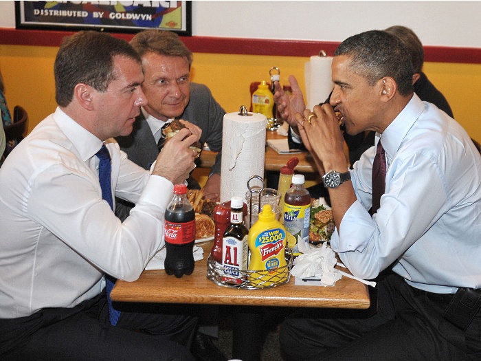 obama,medvedev, hamburgues, virginia,