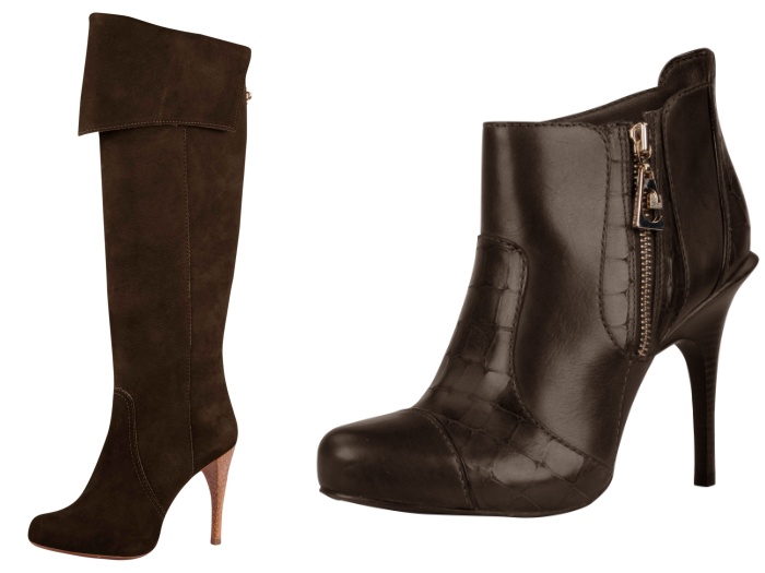 bota ankle cano longo dobrada