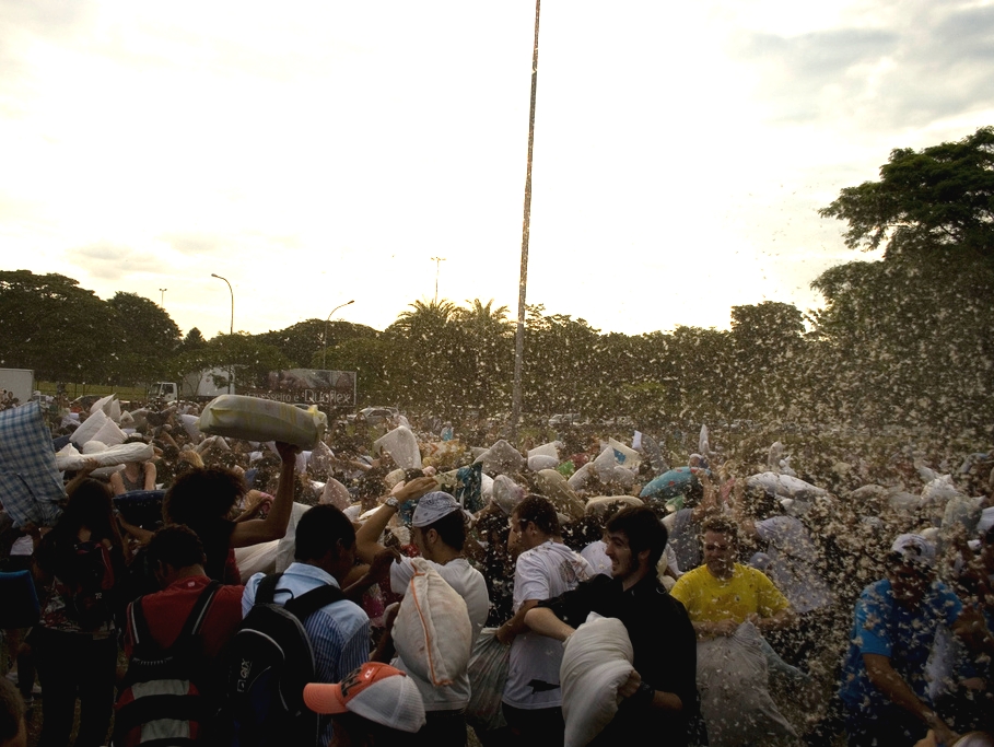 Divulgação / 2010.pillowfight.com.br